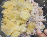 A picture of step 2 of Surmai Potato Crispy Patty.