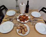 Foto del paso 10 de la receta: Merluza en salsa de tomate y verduras con queso