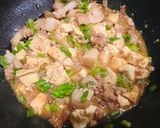 Hình bước làm 4 của món Ba chỉ rim đậu hũ