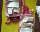Foto del paso 2 de la receta: Rollo de milanesa, con jamón y queso