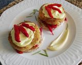 Foto del paso 9 de la receta: Hamburguesa de bacalao con pimientos asados