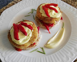 Foto del paso 9 de la receta: Hamburguesa de bacalao con pimientos asados