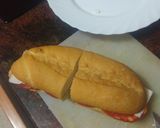 Foto del paso 2 de la receta: Bocadillo con chorizo Revilla y queso majorero
