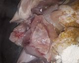 A picture of step 1 of Peppered chicken.
