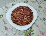Foto del paso 3 de la receta: Tortipizza de patata y cebolla con jamón serrano