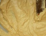A picture of step 6 of Lemon cake with rough butter iced.