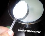 A picture of step 1 of Coconut Laddo.