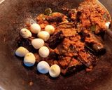 Foto langkah ke 3 dari resep Terong balado rebon dan telur puyuh.