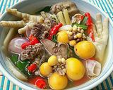 รูปขั้นตอนการทำที่ 2 ของ ต้มแซ่บพวงไข่อ่อน+เครื่องใน #รักบ้านเกิด