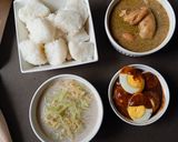 Foto langkah ke 8 dari resep Lontong Magicom.