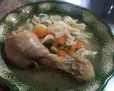 A picture of step 7 of Chicken Soup with Pasta and Vegetables.