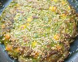 A picture of step 8 of Corn Spinach Handvo.