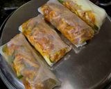 A picture of step 5 of Crispy Rolls.
