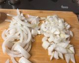 A picture of step 3 of Turkey and Veggies Wrap.