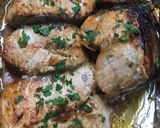 A picture of step 4 of Salmon with Orange juice.