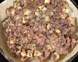 Foto del paso 5 de la receta: Tarta de jamón, queso y panceta
