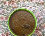 A picture of step 6 of Lauki ki sabji (bottle gourd) with punjabi wadi.