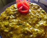 Tender harbhara leaves bhaji recipe step 5 photo