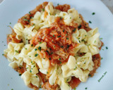 Foto del paso 5 de la receta: Saquitos de pasta rellena de queso con tomate