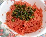 A picture of step 5 of Carrot Salad.