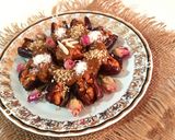 عکس مرحله 3 از دستور رنگینک خرما (آرد نخودچی+اَرده)