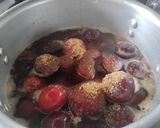 Foto del paso 1 de la receta: Dulce de ciruelas rojas🍯🍒🫐