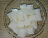 Cara Membuat Dessert salad agar  agar buah Thailand 5