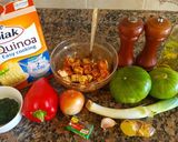 Foto del paso 1 de la receta: Tofu con quinoa y vegetales. #delantaldorado