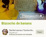 Foto del paso 1 de la receta Tarta de plátano y relleno Kinder