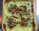 A picture of step 6 of No Bread Veggie Egg Toast.