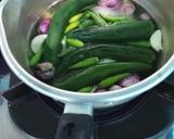 Foto langkah ke 2 dari resep Ikan kembung balado ijo.