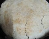 A picture of step 5 of Araibian pizza bread.