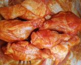 รูปขั้นตอนการทำที่ 1 ของ ไก่สไปซี่​ air fryer🐔