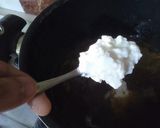 A picture of step 4 of Seekh kabab Biryani.