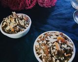 A picture of step 5 of Beetroot halva.