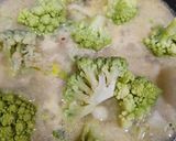 Foto del paso 5 de la receta: Pez espada en salsa de coliflor de romanesco