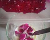 Foto langkah ke 3 dari resep Es Jelly Buah Naga.