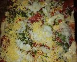 Foto del paso 4 de la receta: Pizza fría con lechuga y tomate