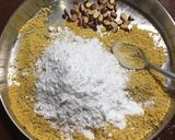 A picture of step 6 of Sattu Ladoo / Roasted Gram Flour Ladoo.