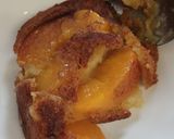 A picture of step 1 of Gluten free Peach cobbler.