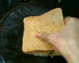 A picture of step 3 of Paneer Sandwich.