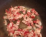Foto del paso 5 de la receta: Espaguetis al Pesto con Panceta Curada