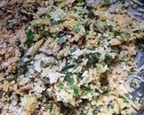 A picture of step 2 of Kohlrabi muthiya (khol khol).