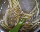 Foto langkah ke 2 dari resep Es blewah selasih.