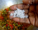 A picture of step 5 of Raw mango pachadi.