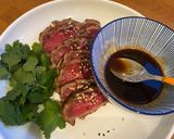 Une image de l'étape 4 de Tataki de bœuf.