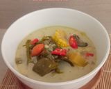 Foto langkah ke 5 dari resep Sayur Lodeh Bunga Kecombrang.