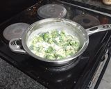 A picture of step 3 of Creamy broccoli.