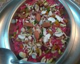 A picture of step 5 of Gajar ka halwa.