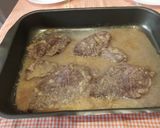 Foto del paso 6 de la receta: Filetes de Escalopines de vaca al horno con salsa al Whisky